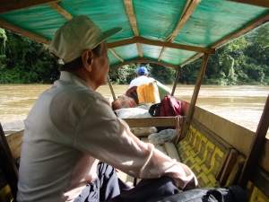 Sarawak's traditional methods of transport is by river
