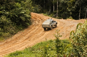 Roads are often muddy and dangerous to drive
